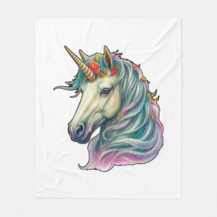 Couverture Polaire Une Unicorne Fantastique !