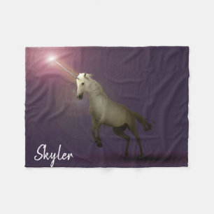 Couverture Polaire Unicorne