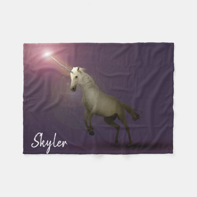 Couverture Polaire Unicorne (Devant (Horizontal))