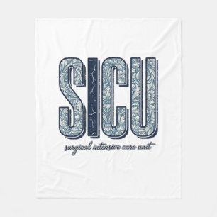 Couverture Polaire Unité de soins intensifs chirurgicaux SICU Vintage