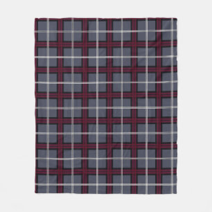 Couverture Polaire Université d'Édimbourg Tartan