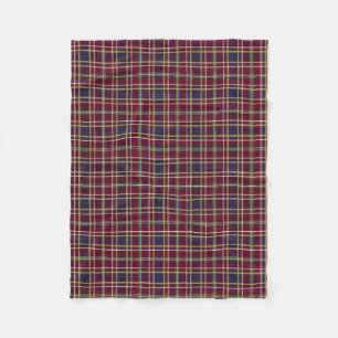 Couverture Polaire Université Queens Kingston Ontario Tartan