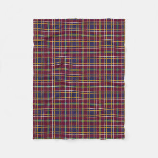 Couverture Polaire Université Queens Kingston Ontario Tartan