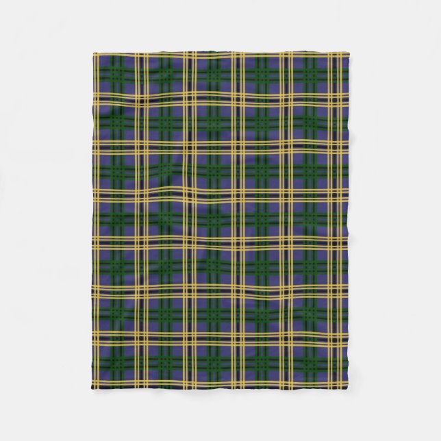 Couverture Polaire Université St. Andrews Tartan (Devant)