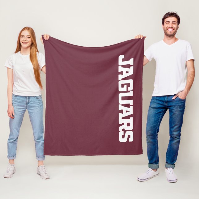 Couverture Polaire Université Texas A&M de San Antonio Jaguars (En situation)