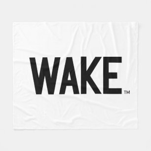 Couverture Polaire Université Wake Forest Wordmark Wake