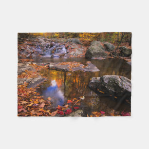 Couverture Polaire Upper Whiteoak Falls, parc national de Shenandoah,