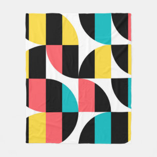 Couverture Polaire Urbain, tendance, coloré, motif graphique moderne