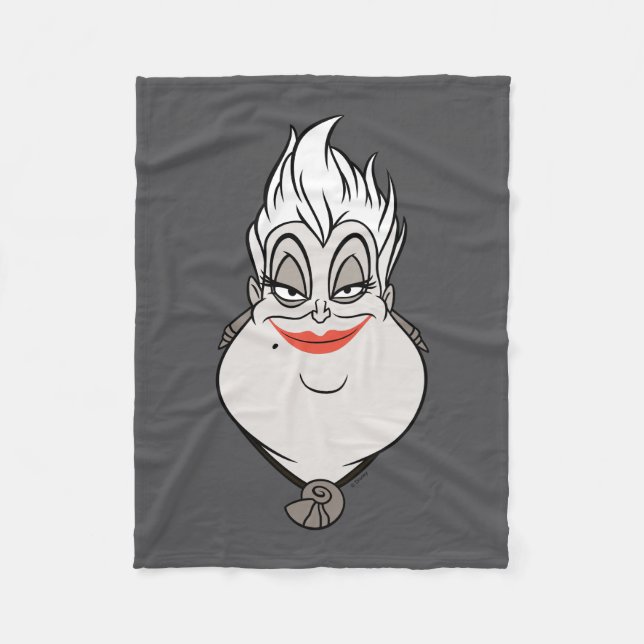 Couverture Polaire Ursula| Un visage méchant (Devant)
