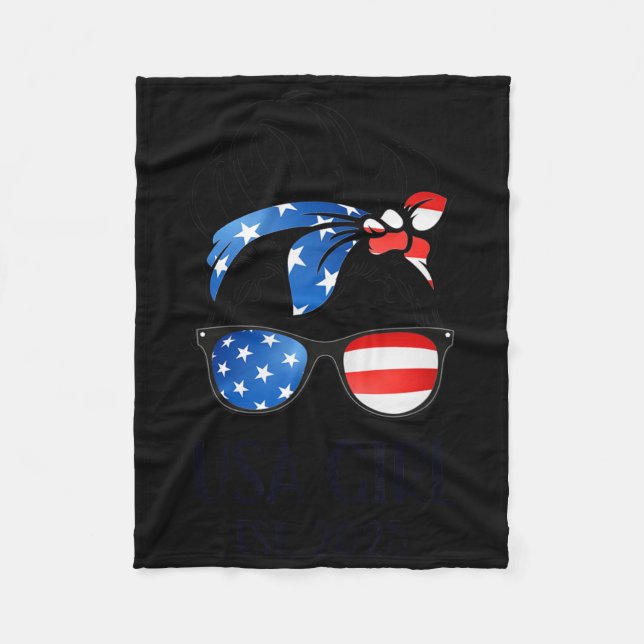 Couverture Polaire Us Citizen Est 2025 New Citizenship American Usa G (Devant)