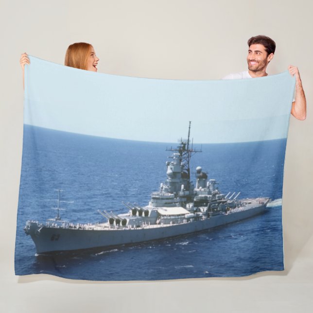 COUVERTURE POLAIRE USS MISSOURI (En situation)