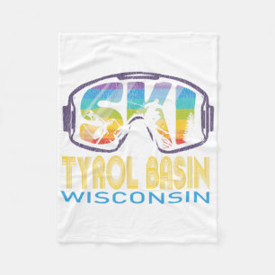 Couverture Polaire Vacances de ski Tyrol Sin Wisconsin