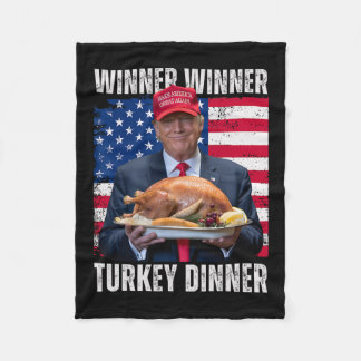 Couverture Polaire Vainqueur Turquie Dîner Humour Drôle Trump que Tru