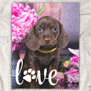 Couverture Polaire Valentines Day LOVE Custom Pet Photo Amoureux des 