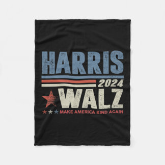Couverture Polaire Valse 2024 Election Kamala Harris Tim Waltz 2024 1