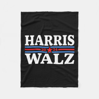 Couverture Polaire Valse 2024 Election Kamala Harris Tim Waltz 2024 4