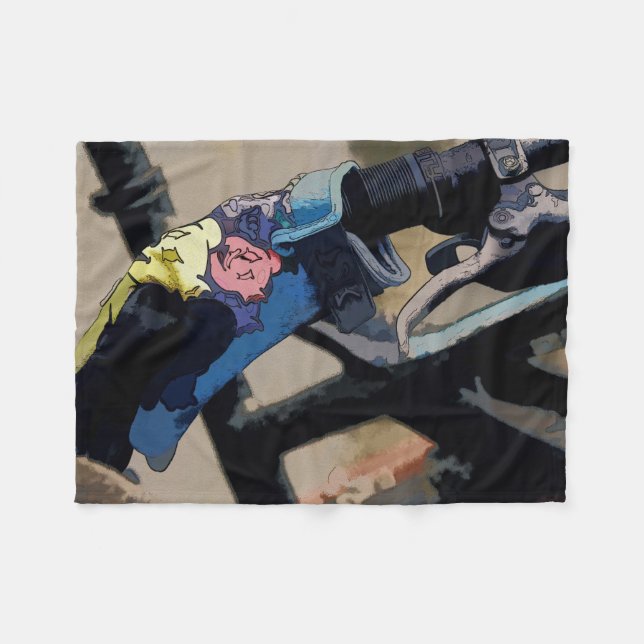 Couverture Polaire Véhicule - Gant VTT (Devant (Horizontal))