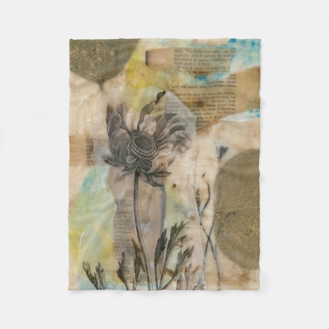 Couverture Polaire Vellum Floral II (Devant)