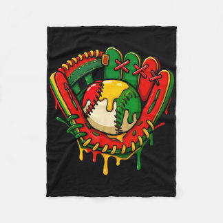 Couverture Polaire Vendre Drip Juneteenth Black Pride Afro-Américain