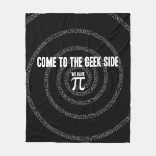 Couverture Polaire Venez au côté Geek pour Pi