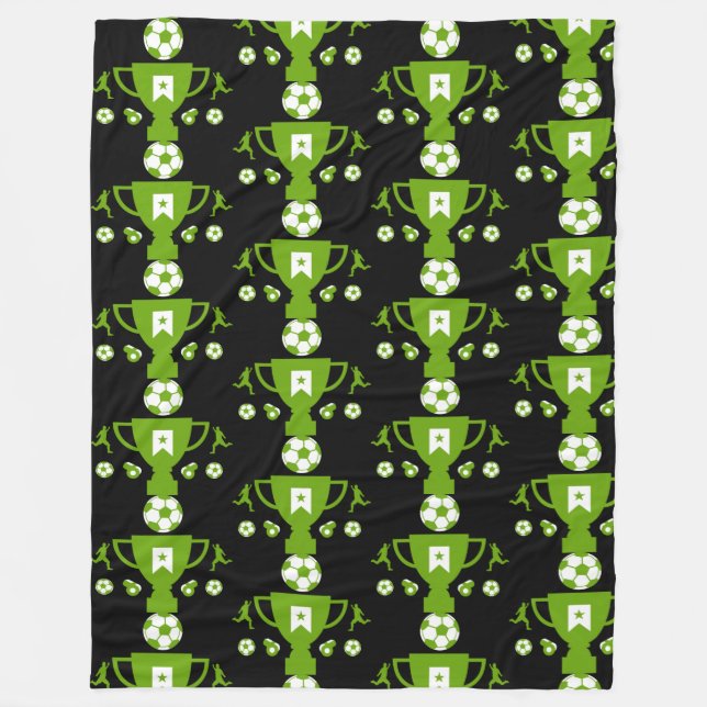 Couverture Polaire Ventilateur De Football (Devant)
