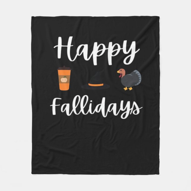 Couverture Polaire Ventilateur de la saison automnale Joyeux Falliday (Devant)