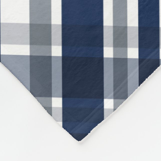 Couverture Polaire Ventilateur sportif Dallas Marine Bleu Argent Plai (Coin)