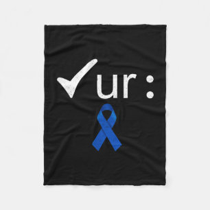 Couverture Polaire Vérifiez votre côlon prise de conscience du cancer