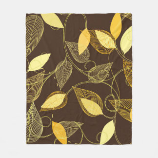 Couverture Polaire Versatile sans fil : Conception Motif Abstraite.