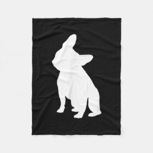 Couverture Polaire Vêtements de Tête de Chien-taureau français, Tête 