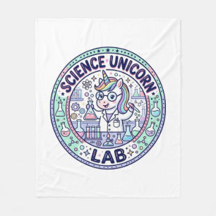 Couverture Polaire Vêtements d'Unicorn Science Unicorn Lab POD prêt G