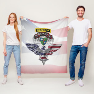 Couverture Polaire Vétéran du 75e régiment de rangers