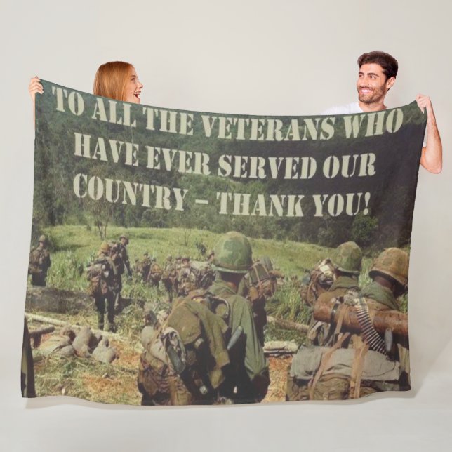 COUVERTURE POLAIRE VÉTÉRANS DE MERCI (En situation)