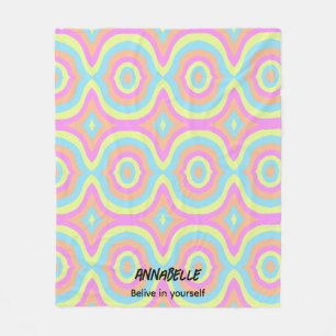 Couverture Polaire Vie colorée