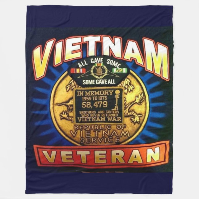 COUVERTURE POLAIRE VIETNAM VETERAN (Devant)