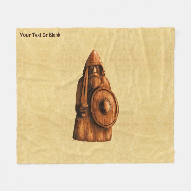 Couverture Polaire Viking rustique (Devant (Horizontal))