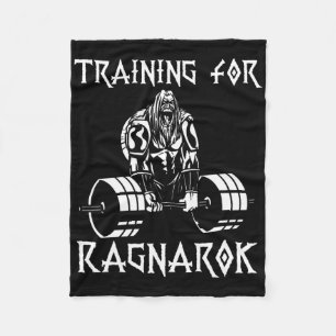 Couverture Polaire Vikings Workout Outfit Deadlift Nordic Man Cadeau