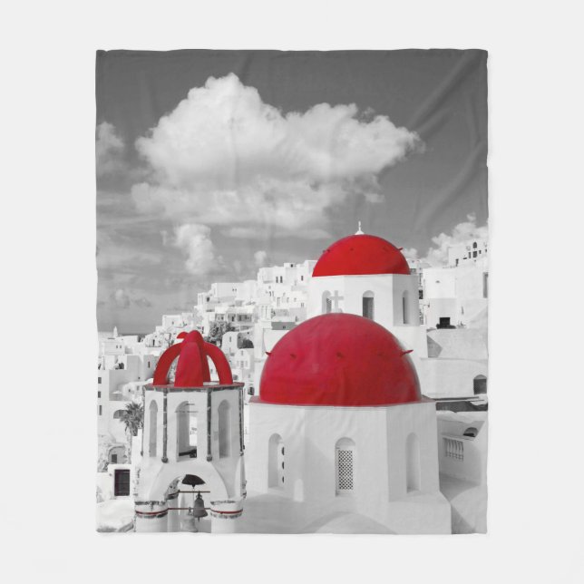 Couverture Polaire Ville rouge (Devant)