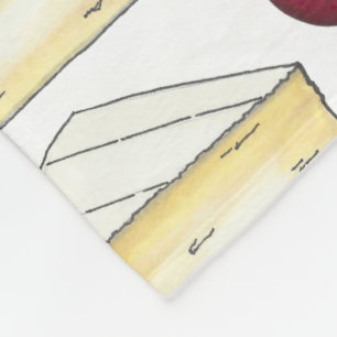 Couverture Polaire Vin Lover Rouge Vin Verre Brie Cheese Winnie