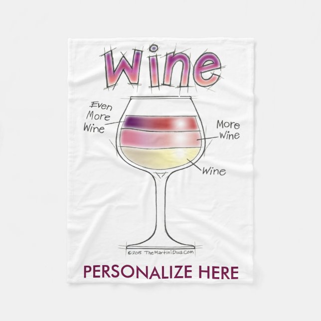 COUVERTURE POLAIRE VIN, PLUS DE VIN, BIEN PLUS DE VIN (Devant)