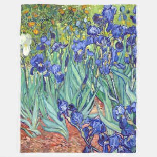 Couverture Polaire Vincent van Gogh 1898 iris
