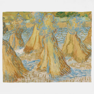 Couverture Polaire Vincent van Gogh - Chênes du blé