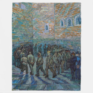 Couverture Polaire Vincent van Gogh - La cour de la prison