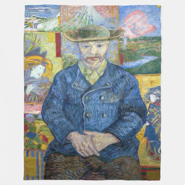 Couverture Polaire Vincent van Gogh - Portrait de Pere Tanguy (Devant)