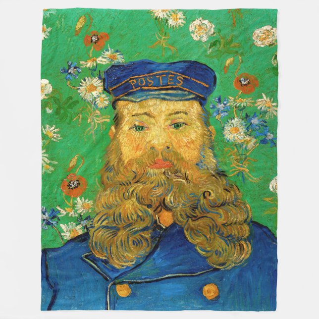 Couverture Polaire Vincent Van Gogh - Postman Joseph Roulin (Devant)
