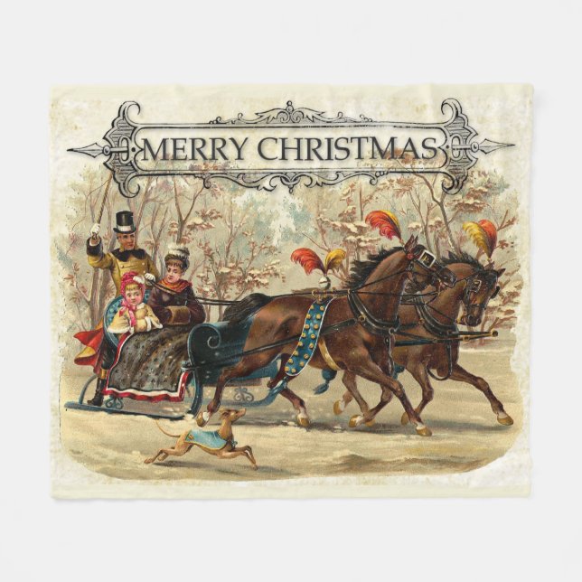Couverture Polaire Vintage (Devant (Horizontal))