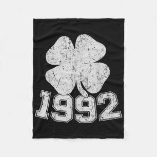Couverture Polaire Vintage 1992 33e anniversaire St. Patricks Day Sha