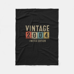 Couverture Polaire Vintage 2004 Limited Edition Fabriqué En 2004 19th