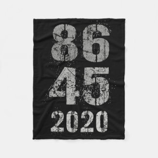 Couverture Polaire Vintage 8645 I Voted Trump Out 86 45 Secret Code