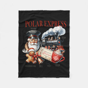 Couverture Polaire Vintage Croire Train Pôle Nord Express polaire Tou
